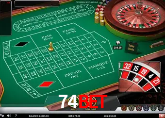 Roulette Table 74bet